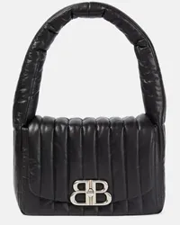 Balenciaga Borsa a spalla Monaco Small in pelle Nero