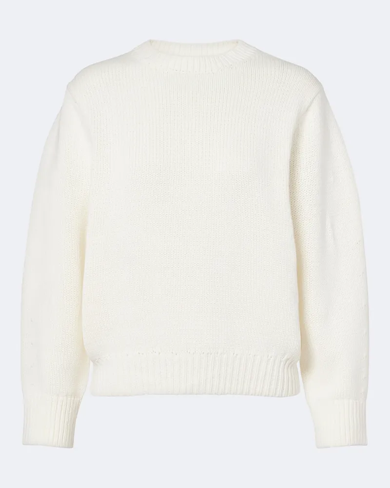 Totême Pullover in cotone Bianco