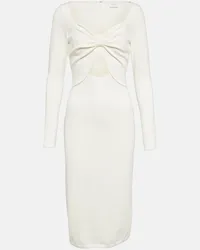 Giambattista Valli Abito midi con cut-out Bianco