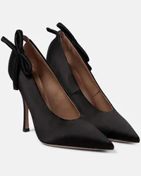 Valentino Garavani Pumps Nite-Out in raso con cut-out Nero