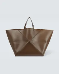 Loewe Borsa Puzzle Fold Extra Large in pelle Marrone