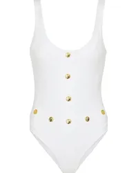 Caroline Constas Costume intero Sailor Bianco