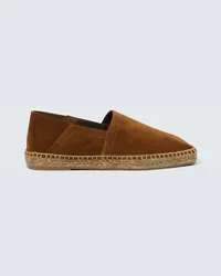 Tom Ford Espadrillas Barnes in suede Marrone