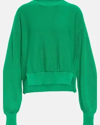 Stella McCartney Pullover in cotone Verde