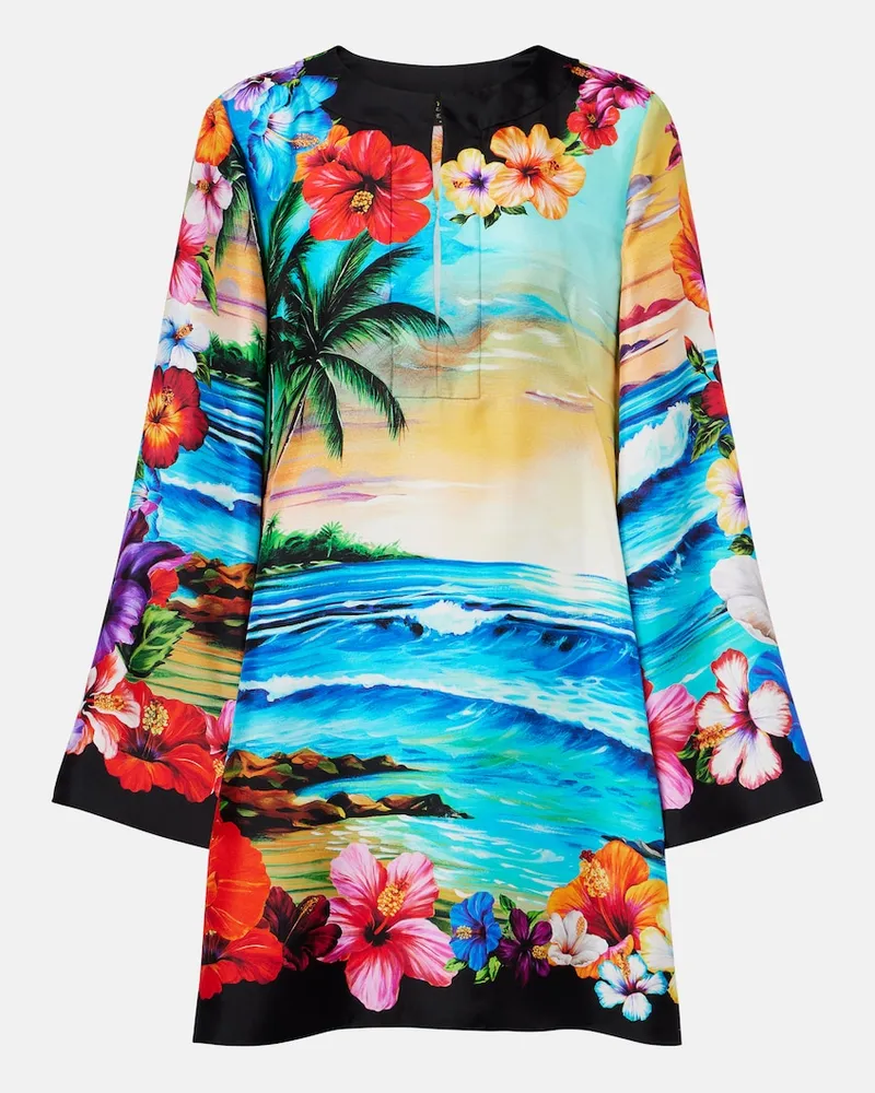 Dolce & Gabbana Caftano con stampa Multicolore