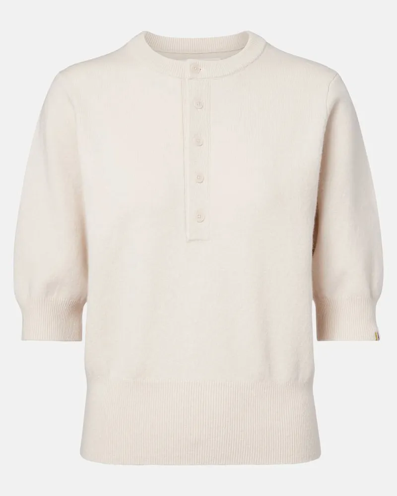 extreme cashmere Pullover NÂ°477 Mimi in misto cashmere Bianco