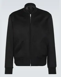 LARDINI Bomber in cashmere Nero