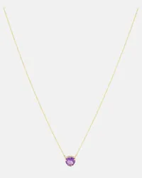 Roxanne First Collana Honor's Lilac Heart in oro 14kt con ametista Viola