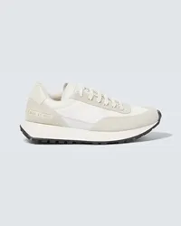 Common Projects Sneakers Track Classic in suede Bianco