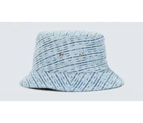 Givenchy Cappello da pescatore in denim 4G Blu