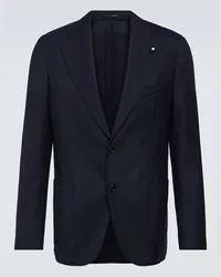 LARDINI Blazer in lana Blu