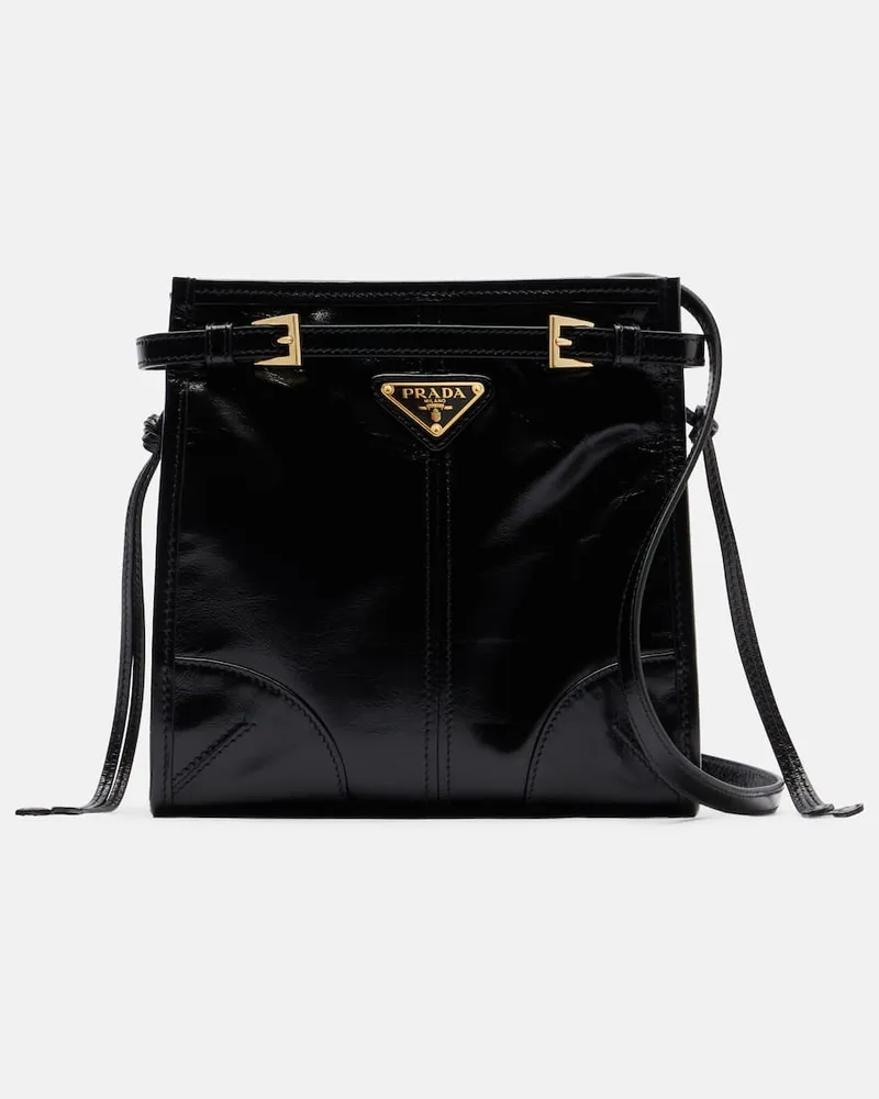Prada Borsa a spalla Prada Bonnie Mini in pelle Nero