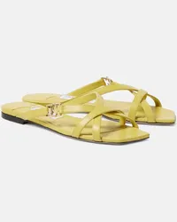 Jimmy Choo Sandali Jess 65 in pelle Giallo