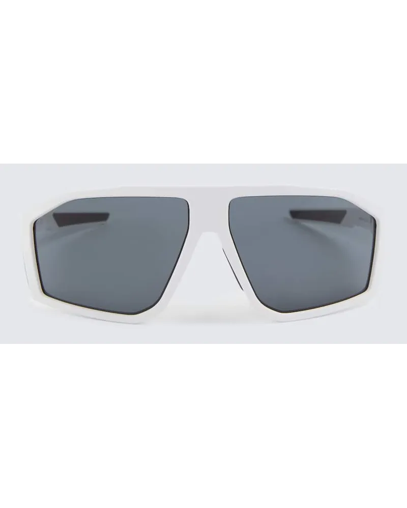 Prada Occhiali da sole Linea Rossa Impavid Bianco