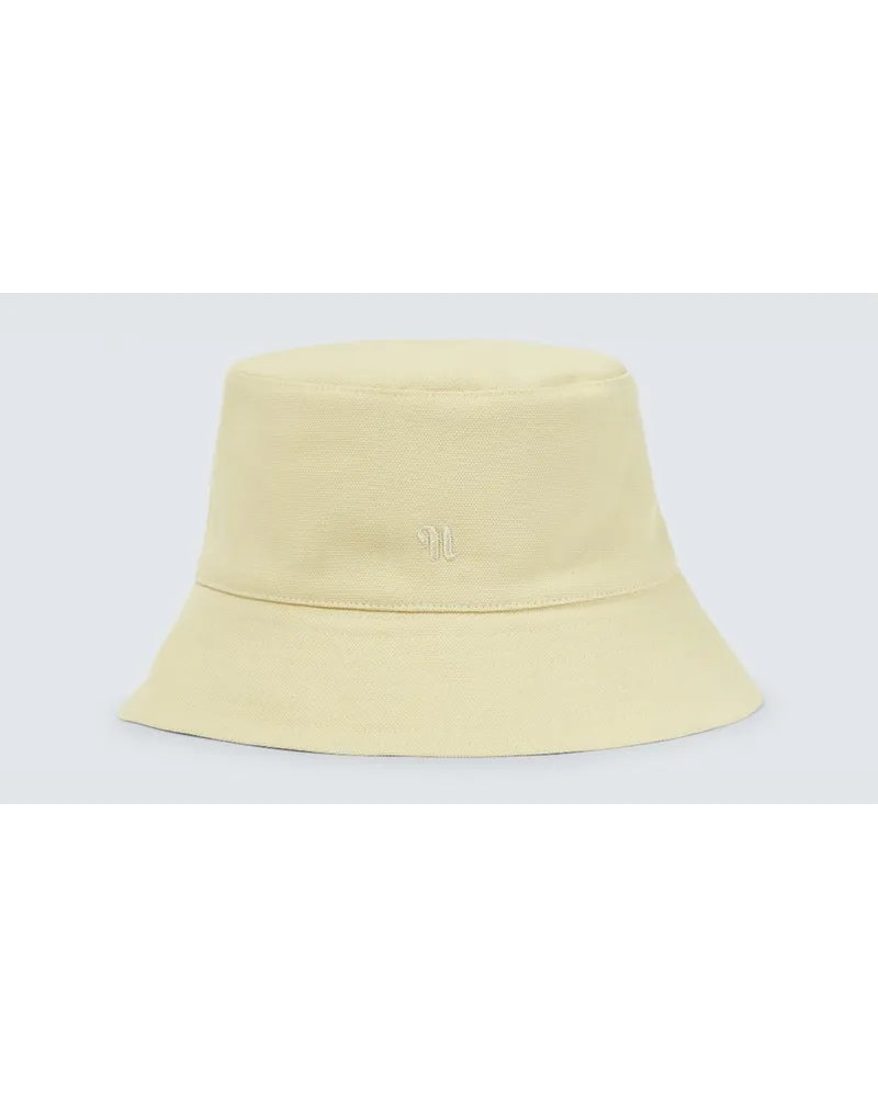 Nanushka Cappello da pescatore in cotone Beige