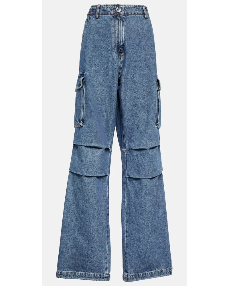 COPERNI Jeans cargo a gamba larga Blu
