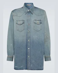 Acne Studios Camicia in denim Blu