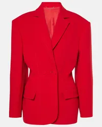 Magda Butrym Blazer in misto lana Rosso