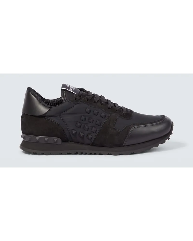 Valentino Garavani Sneakers Rockstud con pelle Nero