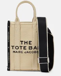 Marc Jacobs Borsa porta cellulare The Jacquard Beige