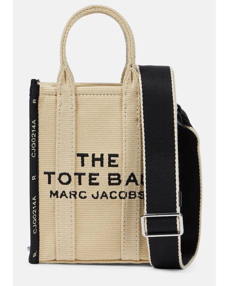 Marc Jacobs Borsa porta cellulare The Jacquard Beige