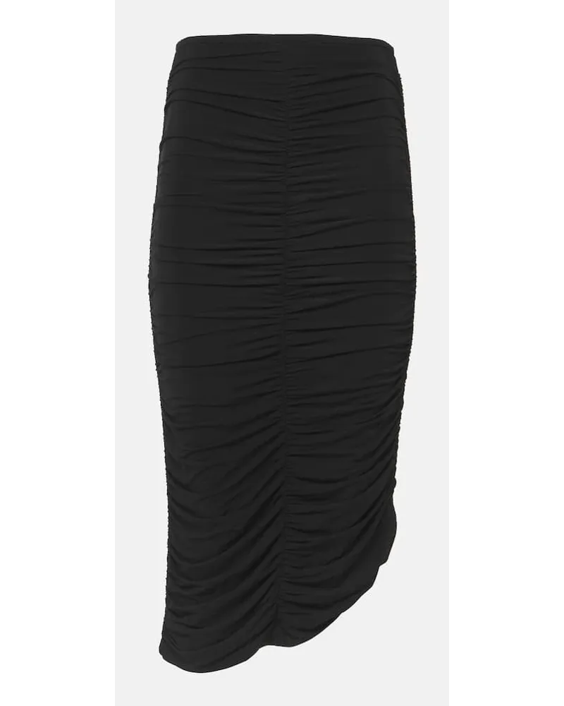 Isabel Marant Gonna midi Vicky in jersey Nero