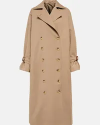 Totême Trench Signature in misto cotone Beige