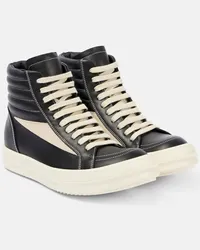 Rick Owens Sneakers alte Vintage in pelle Nero