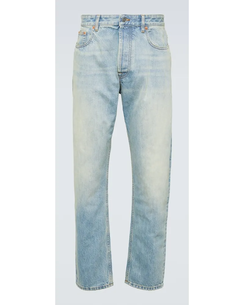 Valentino Garavani Jeans regular a vita media Blu