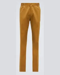 Loro Piana Pantaloni chino in cotone Marrone