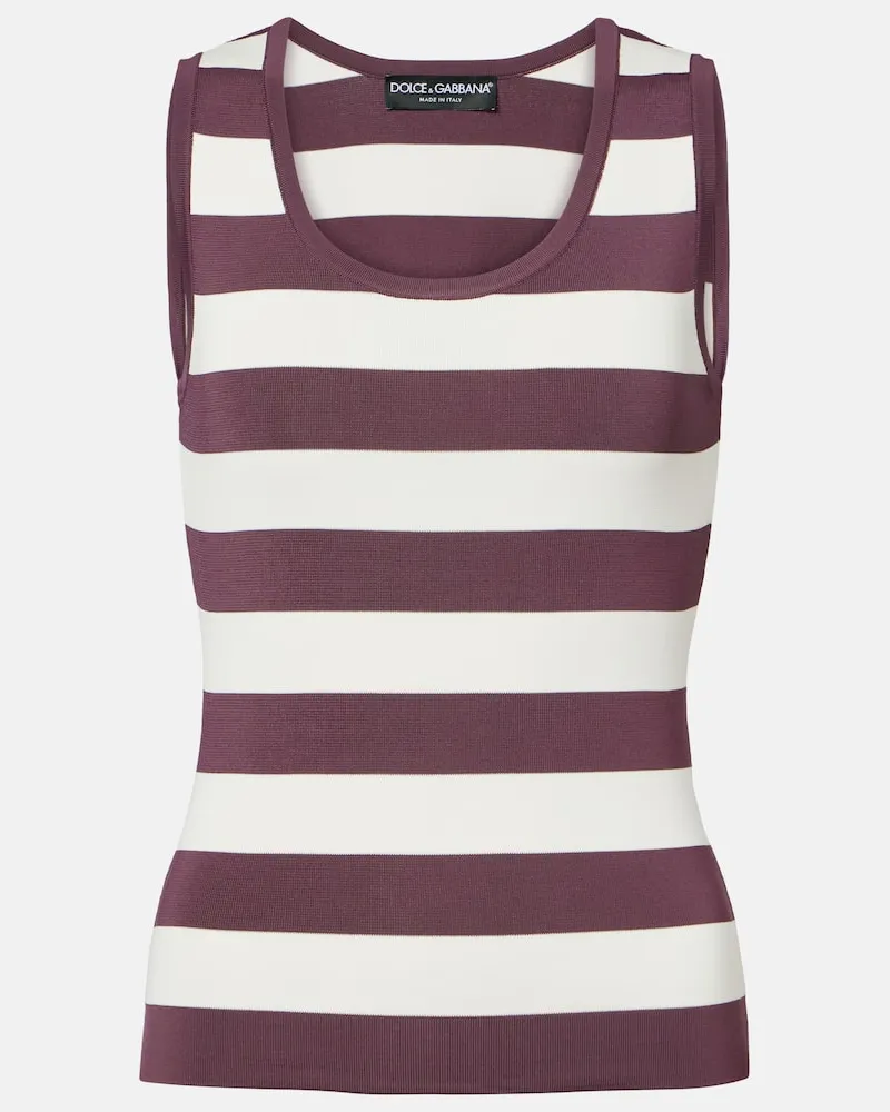Dolce & Gabbana Top a righe Multicolore