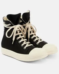 Rick Owens Sneakers in canvas Nero