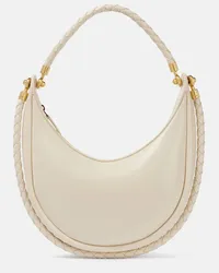 Bottega Veneta Borsa a spalla Hula Hoop Small in pelle Beige