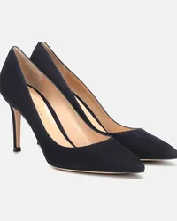 Gianvito Rossi Pumps Gianvito 85 in suede Blu