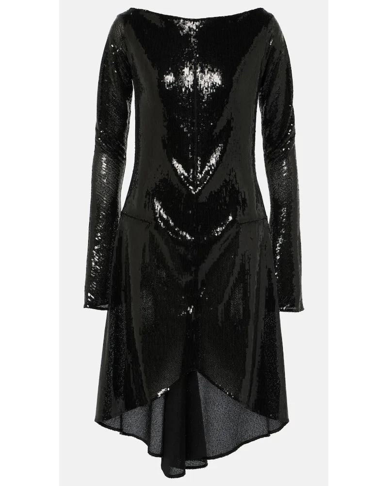 Courrèges CourrÃ¨ges Abito midi Ellipse con cut-out Nero