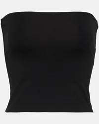 Brunello Cucinelli Top in misto cotone Nero