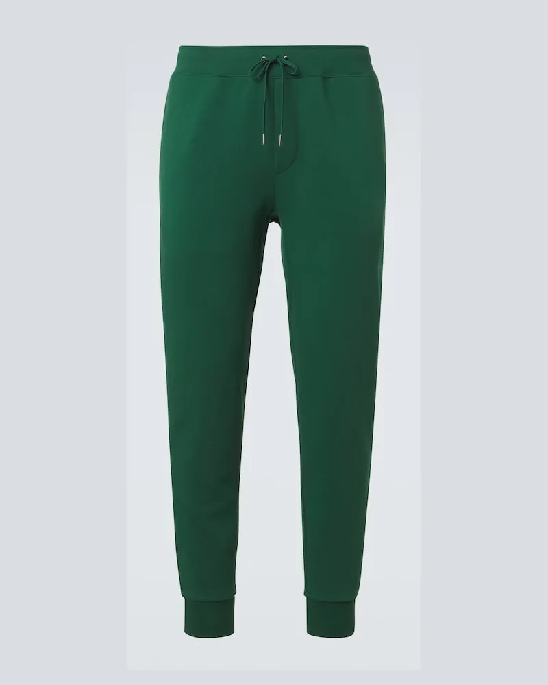 Ralph Lauren Pantaloni sportivi in jersey di misto cotone Verde