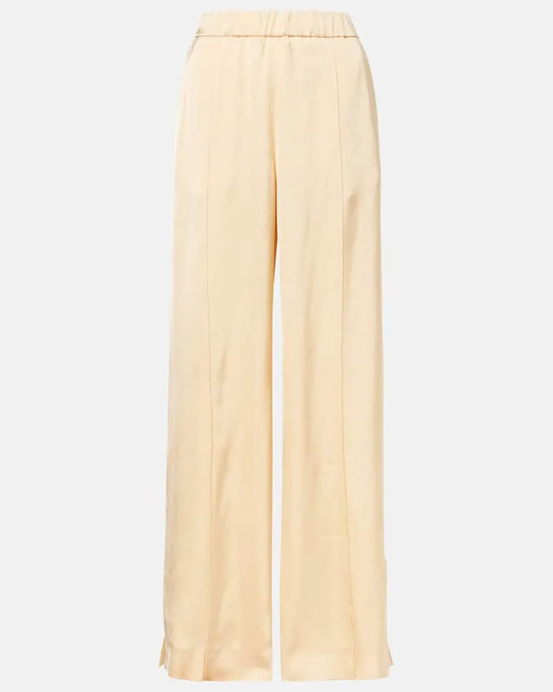 Jil Sander Pantaloni a gamba larga Bianco