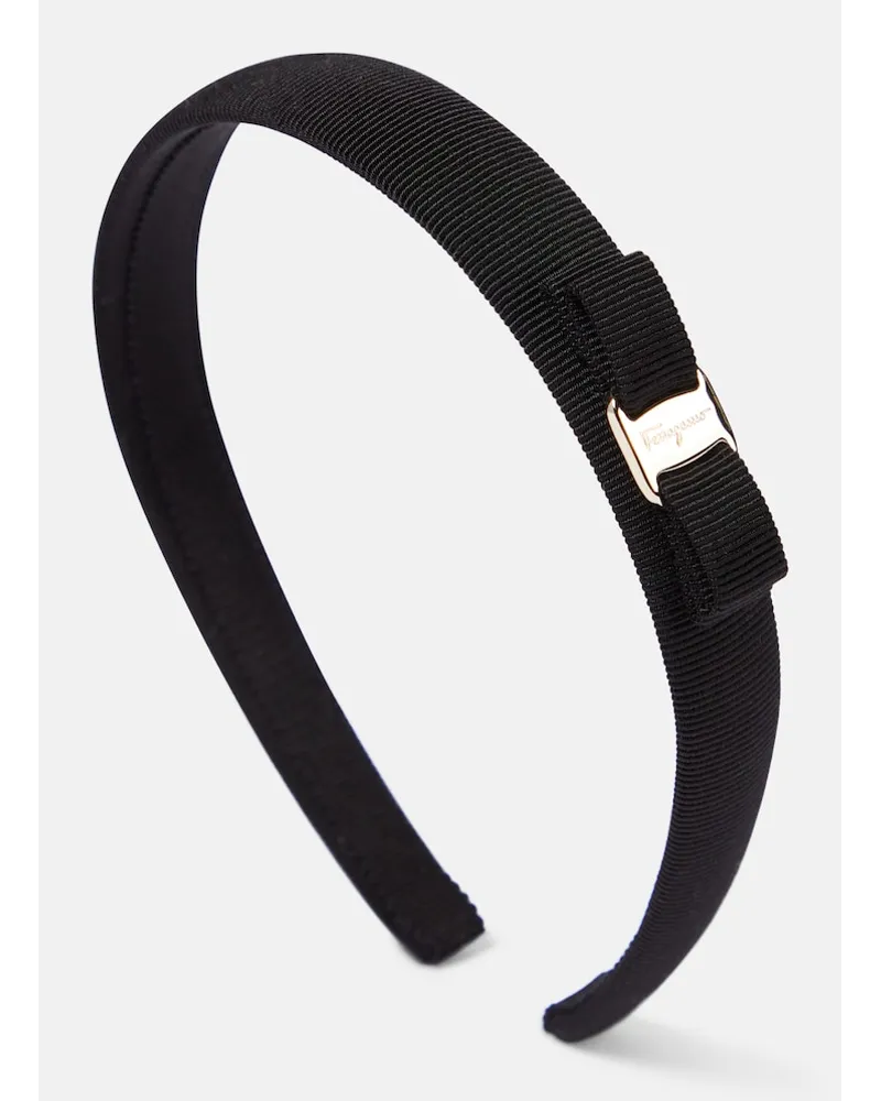 Ferragamo Cerchietto Vara Bow Nero