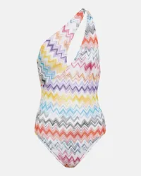 Missoni Costume intero monospalla Multicolore