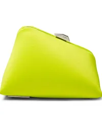 ATTICO Clutch Midnight in raso Giallo