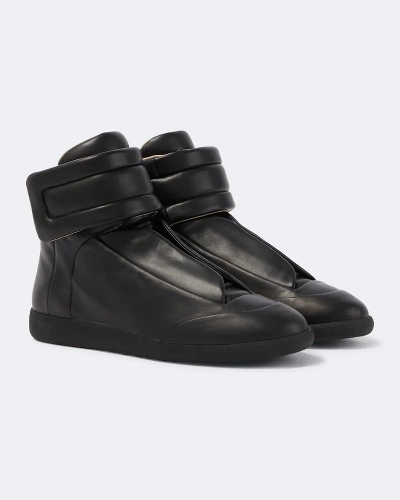 Maison Margiela Sneakers alte Future in pelle Nero