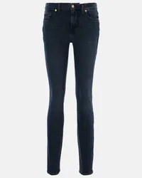 7 for all mankind Jeans skinny a vita bassa Blu