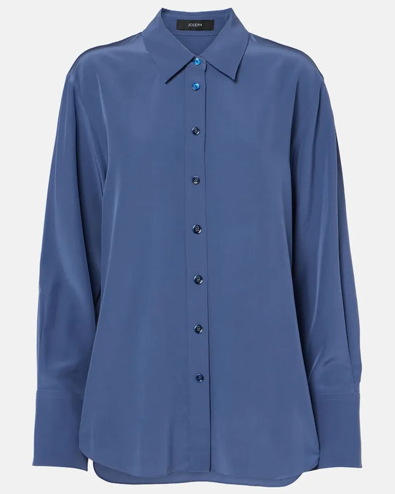 Joseph Camicia Joe in seta Blu