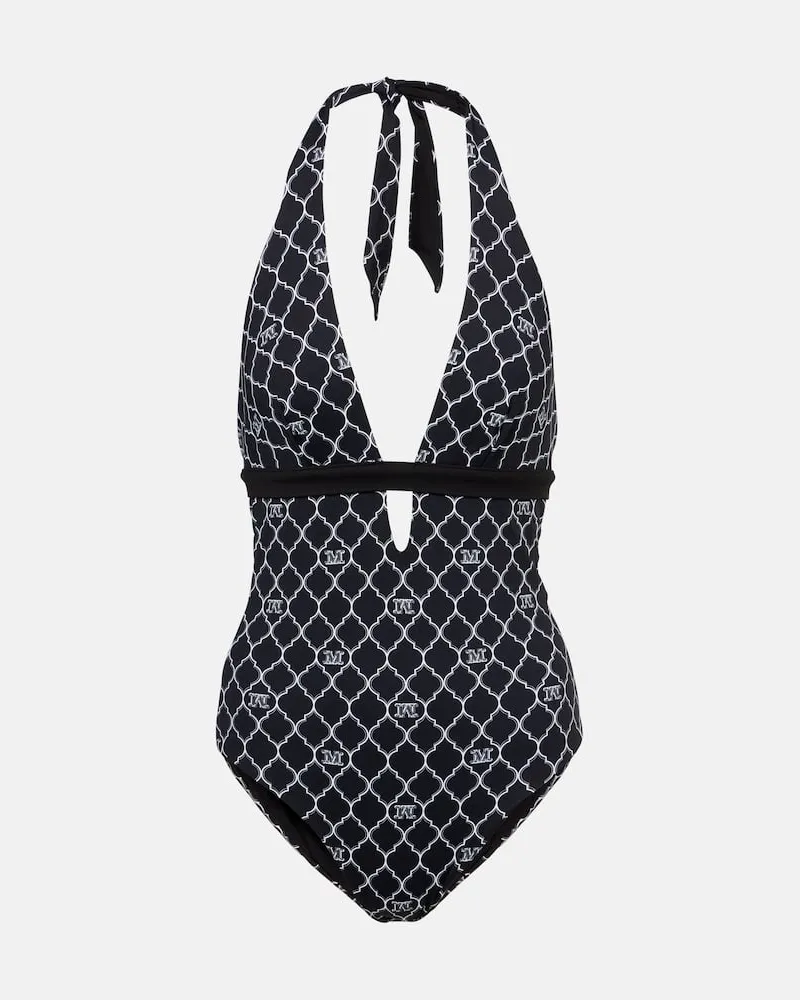 Max Mara Costume intero Calenda con stampa Multicolore