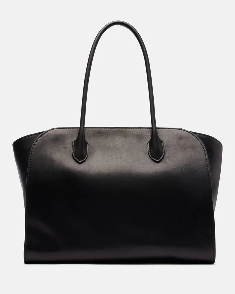 The Row Borsa Marlo 14 in pelle Nero