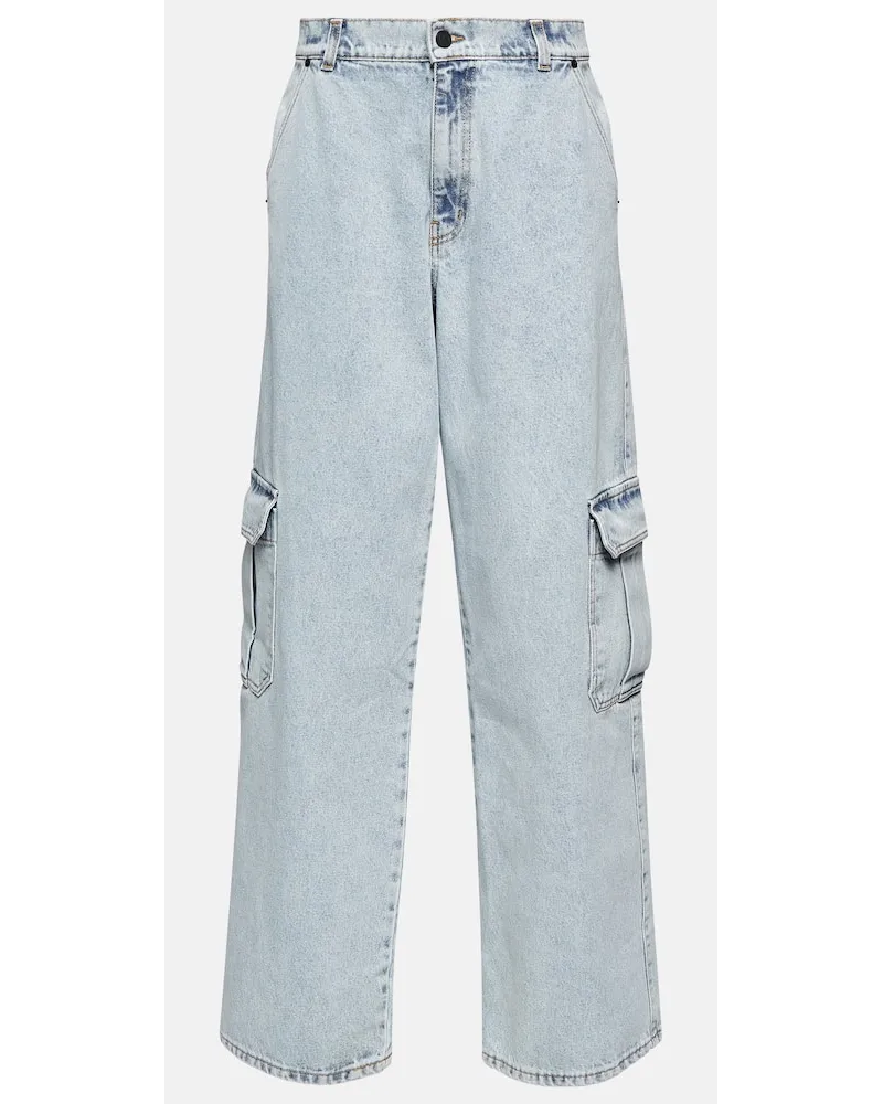 THE MANNEI Jeans Sado a vita bassa Blu