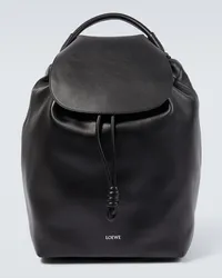 Loewe Zaino Flamenco in pelle Nero