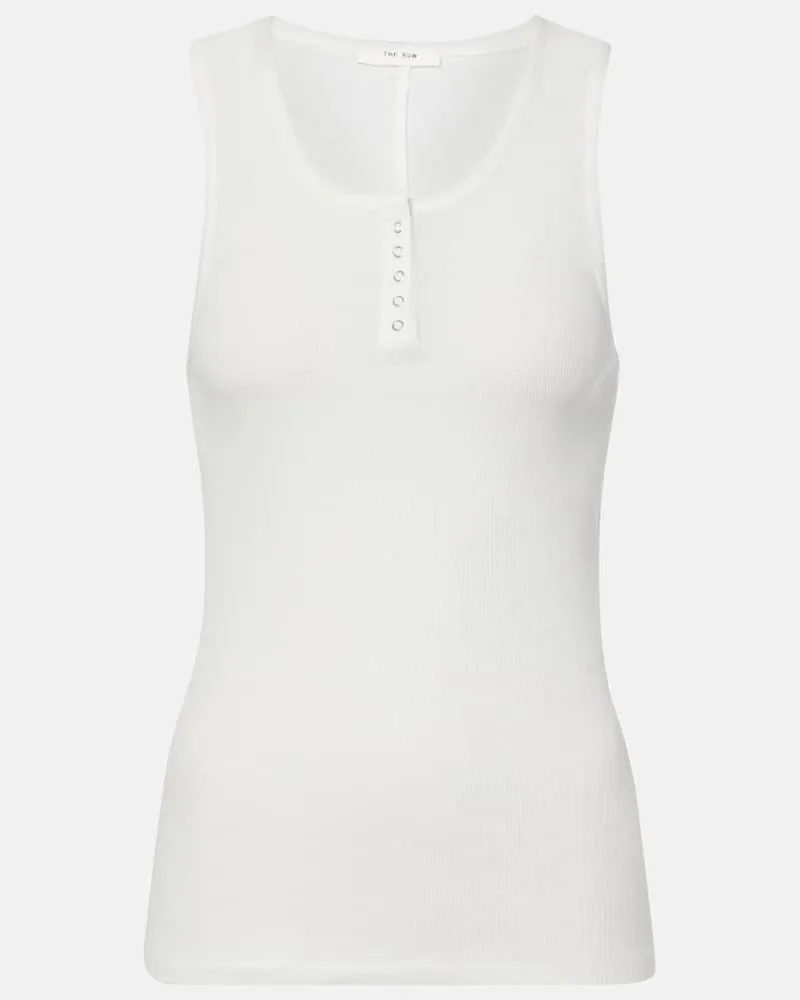 The Row Top Mansel in misto cotone Bianco
