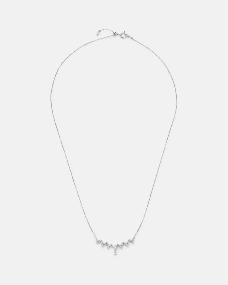 PERSEE PersÃ©e Collana in oro bianco 18kt con diamante Argento